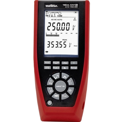 Metrix MTX 3297Ex Multimeter Digitaal Beveiligd tegen explosies CAT III 1000 V, CAT IV 600 V Weergave (counts): 60000