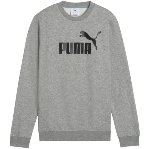 Puma Sweatshirt - ESS nr. 1 Logo Crew - Grijs - Puma - 10 jaar (140) - Sweatshirt