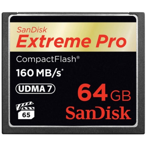 Sandisk 64GB Extreme Pro compact flash Ultimate