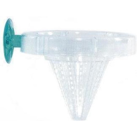 Tubifexzeefje - Inclusief zuignap - Voederplek voor vissen