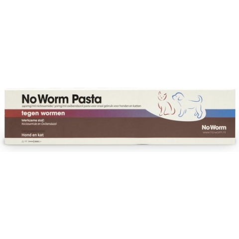 Exil No Worm Pasta - Hond en Kat - Ontworming - 25 ml