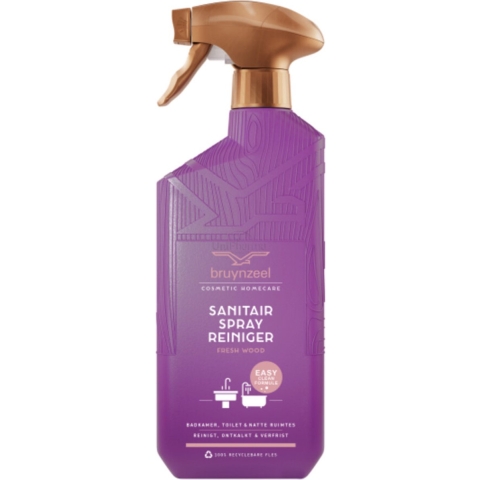 6x Bruynzeel Cosmetic Homecare Sanitairreinigingsspray Fresh Wood 500 ml