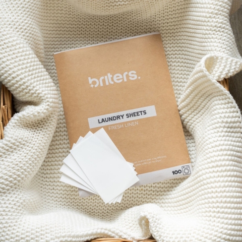 4x Briters Wasstrips Fresh Linen 100 Wasbeurten