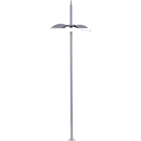 Viessmann Modelltechnik H0 Straatlantaarn Dubbel Kant-en-klaar model 6034 1 stuk(s)