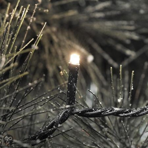 Konstsmide 3610-140 Micro-lichtketting Buiten werkt op het lichtnet Aantal lampen 40 LED Warmwit Verlichte lengte: 6.24 m