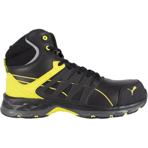PUMA VELOCITY 2.0 YELLOW MID 633880-47 Hoge veiligheidsschoenen ESD S3 Schoenmaat (EU): 47 Zwart, Geel 1 stuk(s)