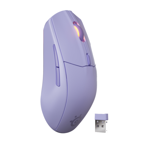 Steelseries Rival 3 Wireless Gen 2 Gamingmuis Lavender