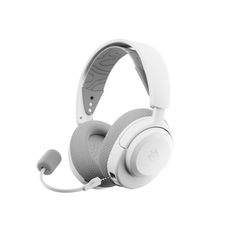 Steelseries Arctis Nova 3p Wireless - White (ps5/ps4) Gaming Headset Wit