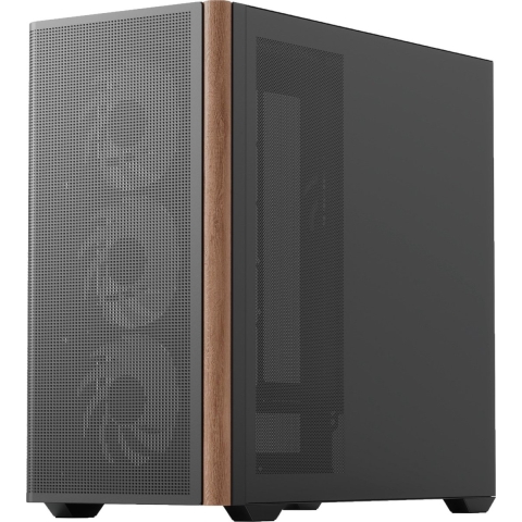 Aerocool D301A V2 zwart/hout