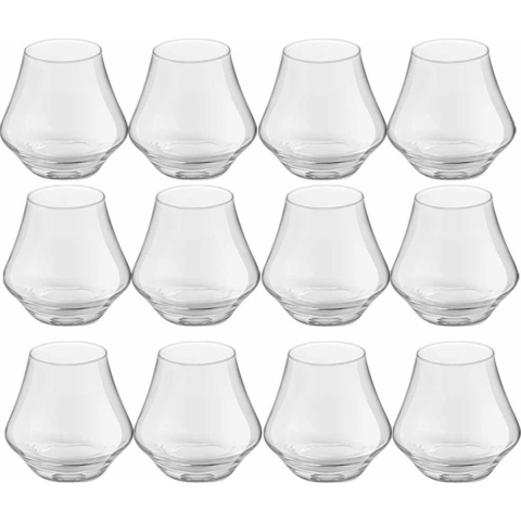 Royal Leerdam Whiskey glazen Artisan - 12x stuks - 290 ml - borrelglazen -