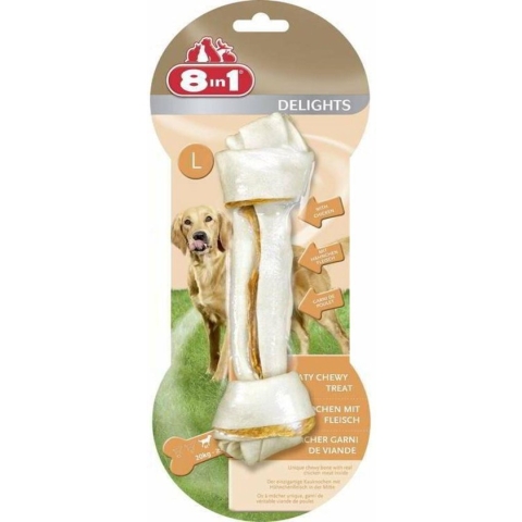 8in1 Delights - Kip - Hondensnack - S