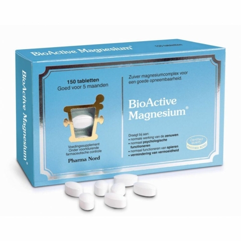 Gratis Verzending: 2x Pharma Nord BioActive Magnesium 150 tabletten