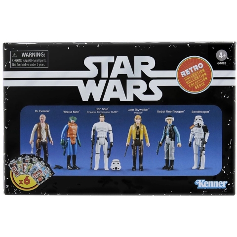 Hasbro Star Wars Episode IV Retro Collection 6-Pack