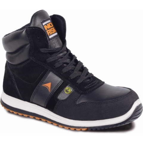 No Risk Jumper Hoog S3 ESD Zwart - Maat 41 - 11.071.013.41