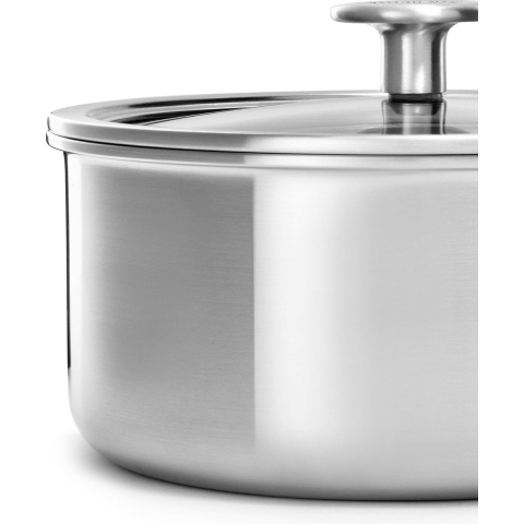 KitchenAid Steelpan - Multi-Ply RVS - ø 16 cm / 1.5 liter