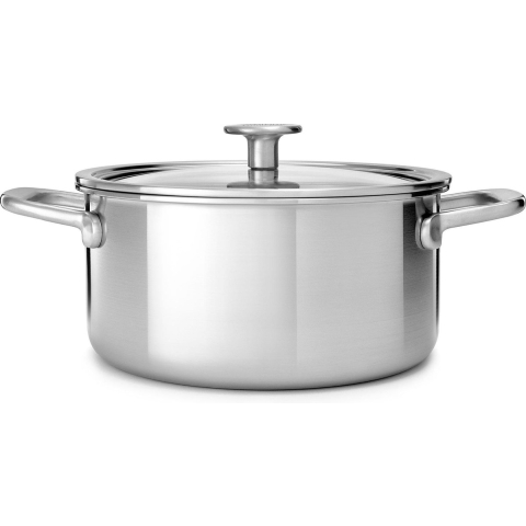 KitchenAid Kookpan - Multi-Ply RVS - ø 24 cm / 4.9 liter