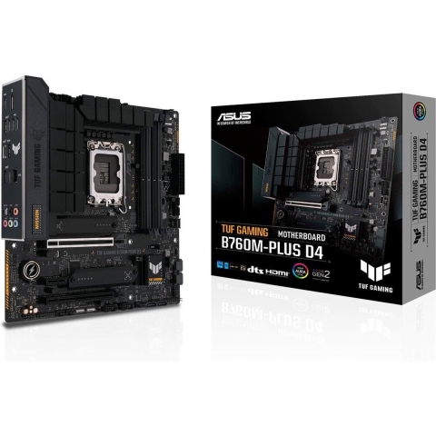 Motherboard Asus TUF GAMING B760M-PLUS D4 LGA 1700 Intel B760 Intel