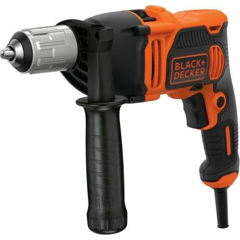 BLACK+DECKER klopboormachine op snoer 850W - BEH850-QS - Geleverd met dieptegeleider + zijhandgreep
