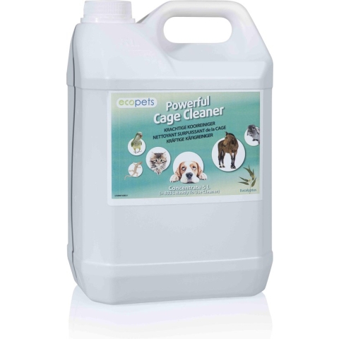 Ecopets Powerfull Cage Cleaner (Krachtige Kooireiniger) Concentraat - 5 LTR