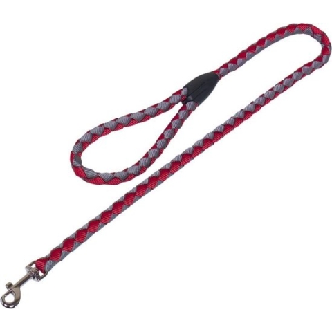 Nobby lijn corda rood grijs 1m x 18mm