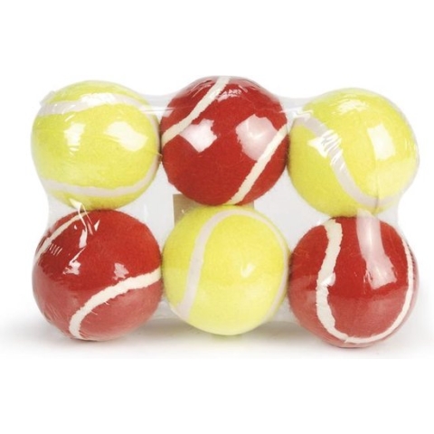 Beeztees Tennisbal - Hondenspeelgoed - 6,5 cm - 6ST