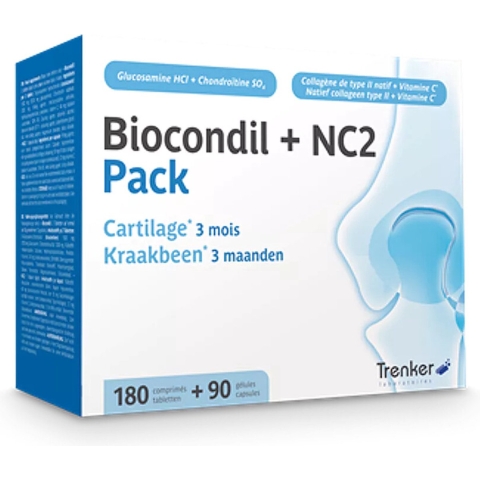 Biocondil + NC2 Pack Kraakbeen | 180 tabletten + 90 capsules PROMO