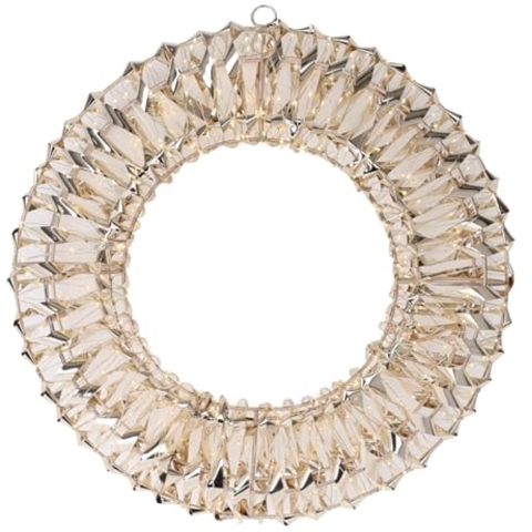 LED Krans 38 cm Goud
