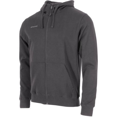 Stanno 465005 Base Hooded Full Zip Sweat Top - Anthracite - S
