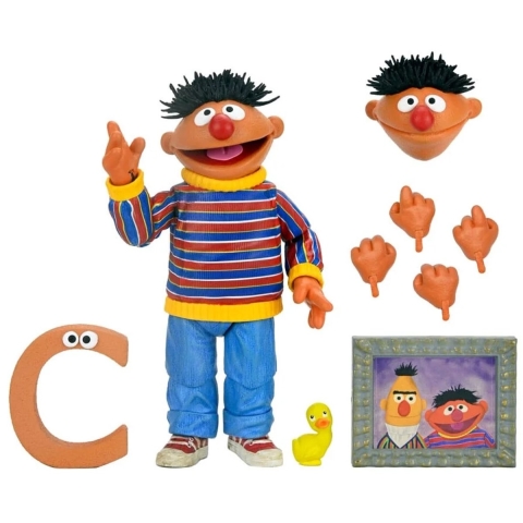 NECA Sesame Street Ultimate Ernie