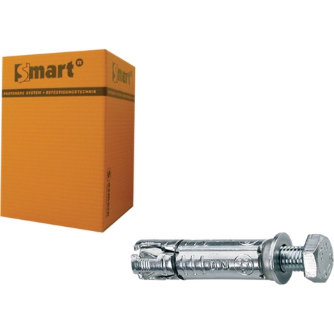 pgb-Europe SMART | Keilbout met tapbout M12x20x90 Zn | 25 st SM000T0011200903