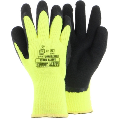 Safety Jogger Veiligheidshandschoenen met hoge zichtbaarheid | Koude omstandigheden | 12 Stuks | Geel | Maat 11 - SW1302011