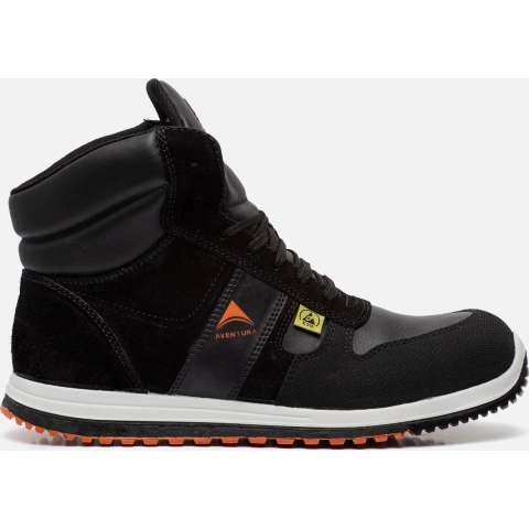 No Risk Jumper Hoog S3 ESD Zwart - Maat 44 - 11.071.013.44