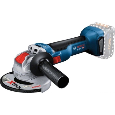 Bosch Blauw GWX 18V-7 Professional 18V Accu Haakse slijpmachine X-LOCK Body | Zonder accu&apos;s en lader - 06019H9101