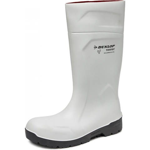 Dunlop CB71431 Knielaars | Wit | Maat 44 - 8713197048831
