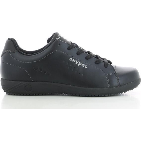 Oxypas Comfortabele Leren Veter Schoen Evan | Zwart | Maat 40 - 00,154,134,40