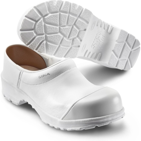Sika 29 Klomp Dichte Hak Pu zool + KN S3 Wit | Wit | Maat 46 - 00.089.021.46