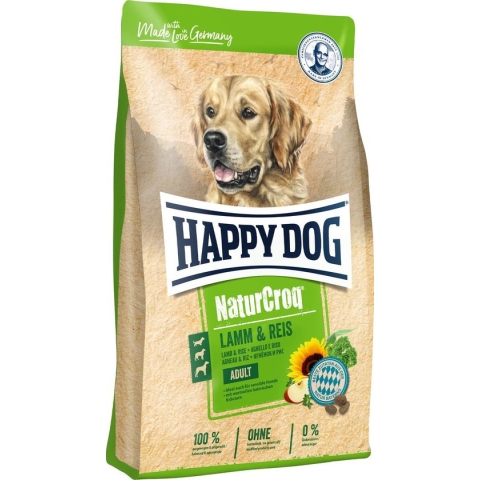 Happy Dog NaturCroq Lamm & Reis (lam en rijst) - 15 kg