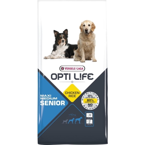 Opti Life Senior Medium & Maxi - 12,5 kg
