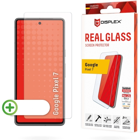 DISPLEX Real Glass 01801 Screenprotector (glas) Google Pixel 7 1 stuk(s) Krasvast, Anti-vingerafdruk