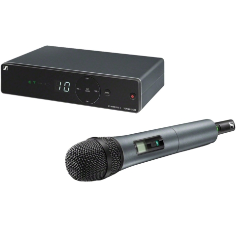 Sennheiser XSW 1-835-E Draadloze microfoonset Zendmethode:Radiografisch Incl. klem XLR Radiografisch