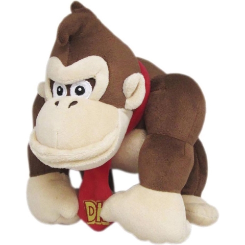 Super Mario Bros.: Donkey Kong Plush, 22cm Pluchenspeelgoed