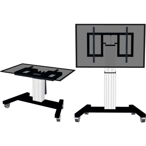 PLASMA-M2500TSILVER elektrisch verrijdbare trolley Bevestiging
