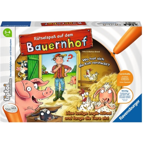 tiptoi Rätselspaß auf dem Bauernhof Leerspel