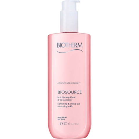 Biosource Softening & Make-up Removing reinigingsmelk 400ml