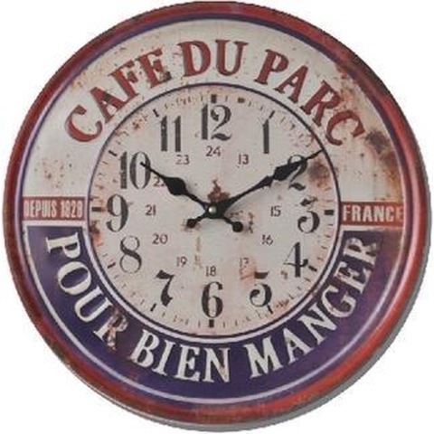 wandklok retro, 40 cm