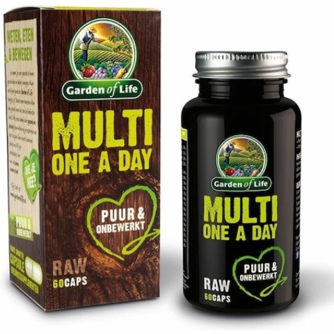 RAW Multi One A Day, 60 capsules