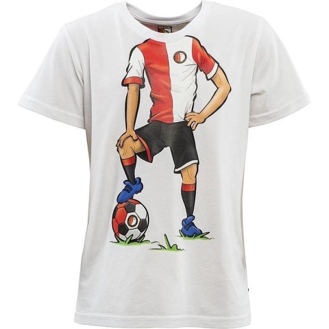 playerbody t-shirt wit, maat 152