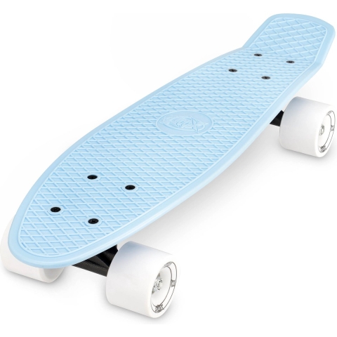 Xootz single skateboard lichtblauw, 56 cm
