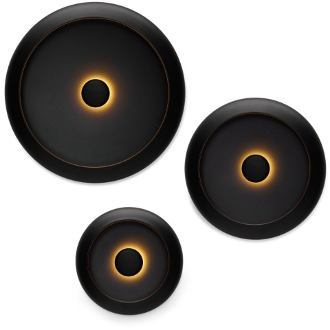 Fatboy Oloha Wandlamp Set Van 3 LED Oplaadbaar Anthracite