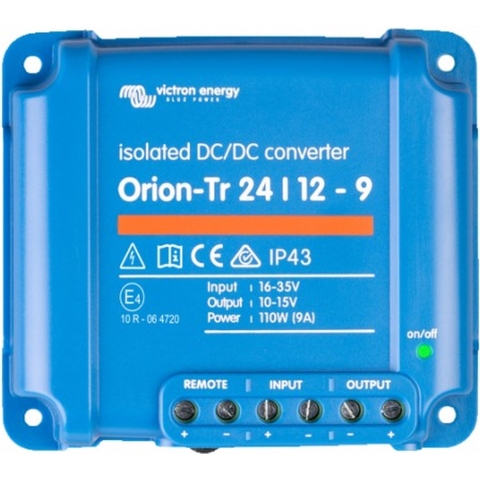 Victron Orion-Tr 24/12-9A isolated omvormer